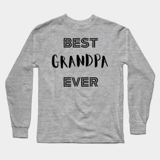 best grandpa design Long Sleeve T-Shirt